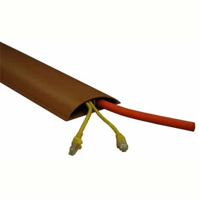ELECTRIDUCT CSX-1-31-TC Cable Protector, 0.38 in H, 31 in L, 1-1/8 in W, 1