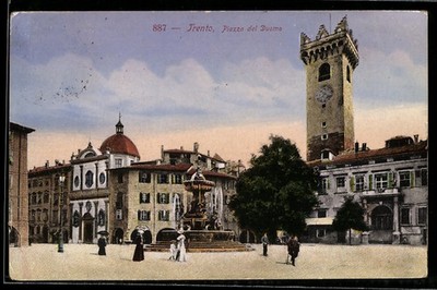 Ansichtskarte Trento, Piazza del Duomo 