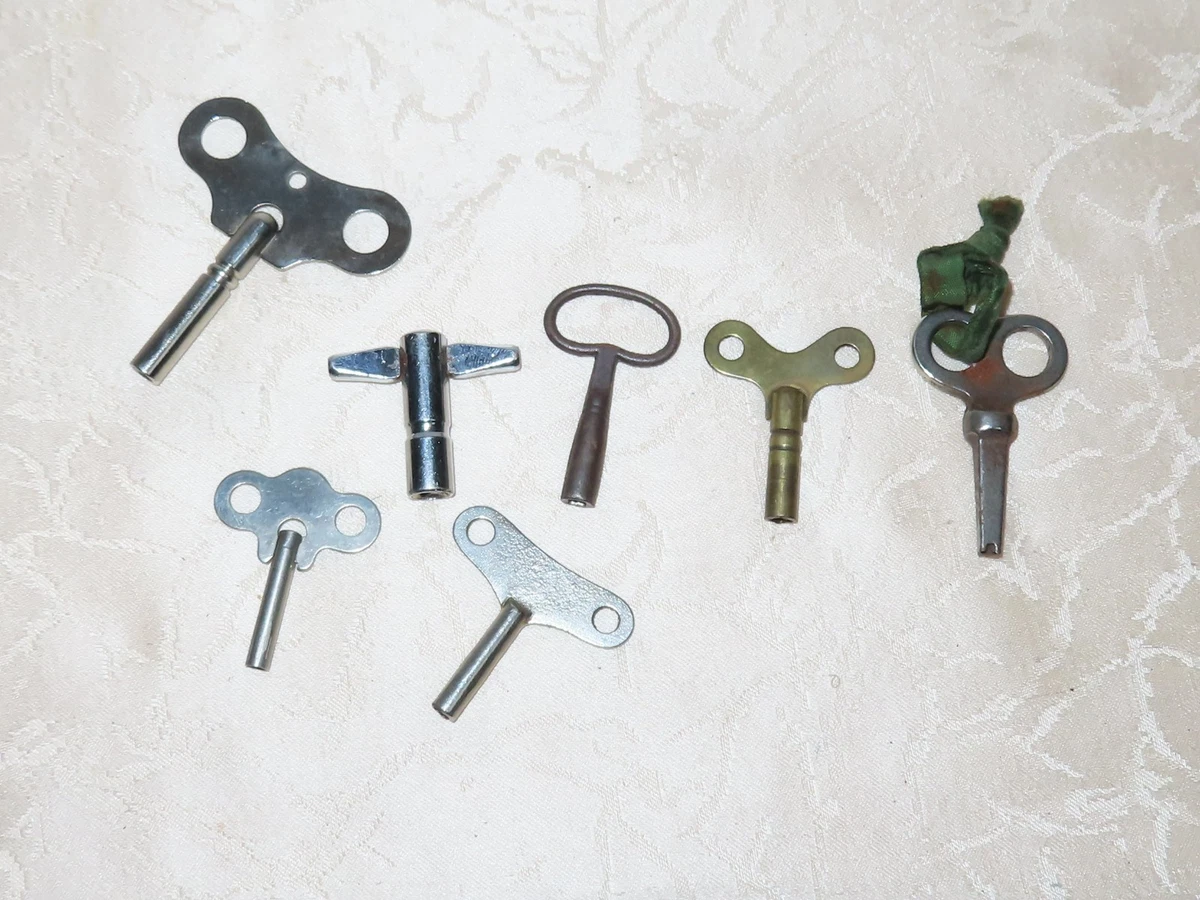 CHIAVE CARICA OROLOGI Pendolo Pendole 5 Misure Pari O Dispari Watch Key EUR 15,90 - IT - Foto 10