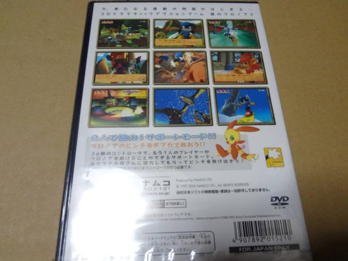 Klonoa 2 PS2 Japan The Best Lunatea’s Veil Unopened Platformer Namco Rare - Picture 2 of 4