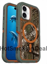 OtterBox iPhone 16 Defender Series XT Clear Case - Realtree Camo