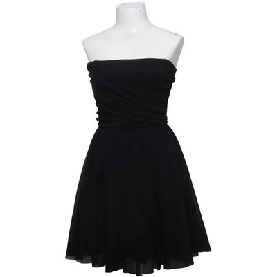Zara, Cocktailkleid, Größe: L, Schwarz, Elasthan/Polyester, Einfarbig #uPG