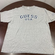Vintage Guess Jeans USA Sweatshirt Shirt Spellout XL Large 90s 1990s