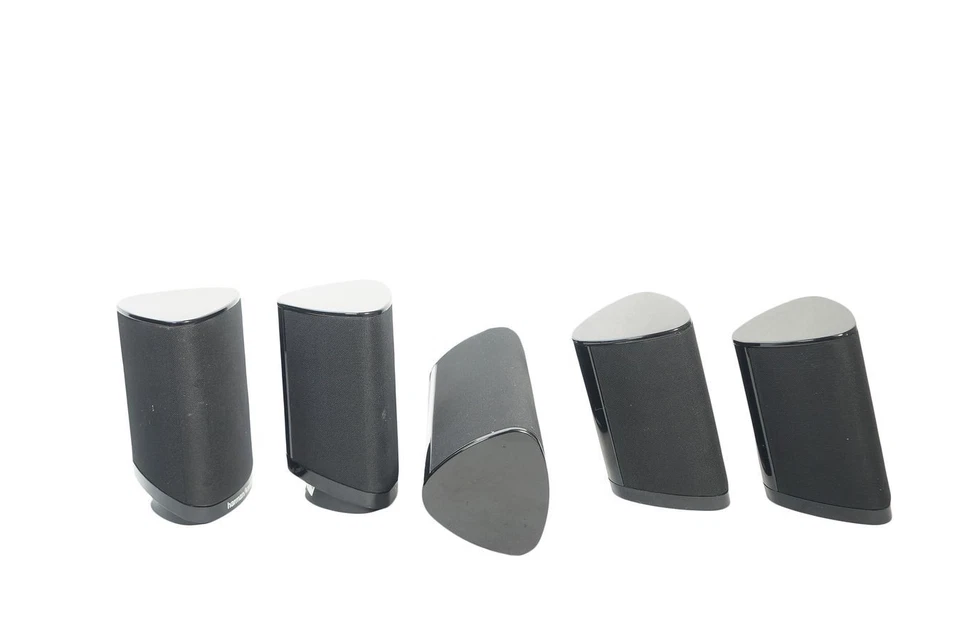 ✅5x Harman Kardon HKTS SAT-TS7 CEN-TS7 BQ Lautsprecher Boxen Schwarz✅ - Bild 3 von 4