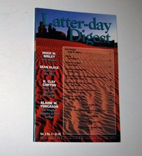 1993 Vintage Latter-Day Digest LDS Mormon Magazine Volume 2 Number 4 RARE VGC