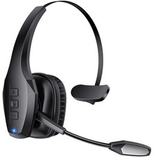 Wireless Headphone Blue Parrot Headset Bluetooth Truck Driver Noise Cancelling