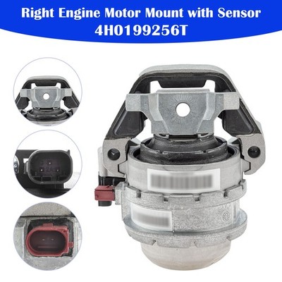 Motorlager Rechts Seite mit Sensor 4H0199256T Für Audi S6 RS6 S7 RS7 4.0L