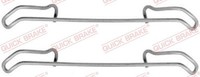 Quick Brake ZubehöRsatz, Scheibenbremsbelag 109-1056 Passend FüR Fiat Ford