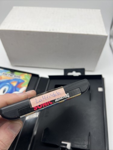 Sega Genesis - Sonic The Hedgehog (RETAIL Edition) Complete Game Box ...
