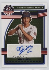 2023 Panini USA Baseball Stars & Stripes Blue Aaron Garcia #ADPS-AA Auto uk2