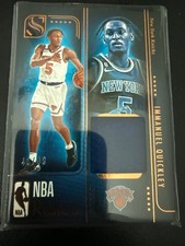 2024-25 Silhouette NBA Relics Bronze Immanuel Quickley Patch /49 KNICKS RAPTORS