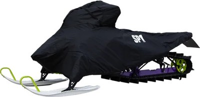 SP1 Black Polyester Economy Cover for Ski Doo MXZ XRS 600R 129in 19-22