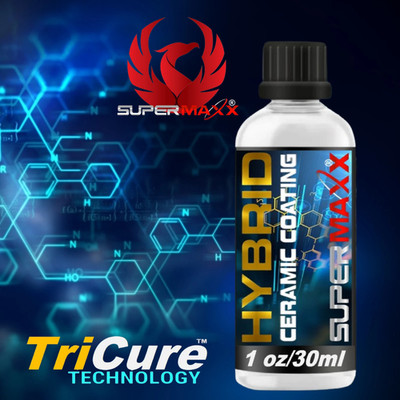 SUPERMAXX CERAMIC CAR COATING ''THE WORLD'S STRONGEST 2K HYBRID PAINT PROTECTION''