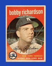 1959 Topps Set-Break # 76 Bobby Richardson VG-VGEX *GMCARDS*