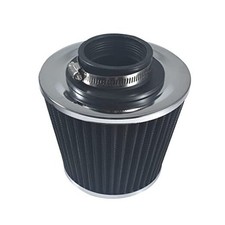 Universal 2.5" 63.5mm High Flow Cold Air Intake Filter fit for Most Cars black