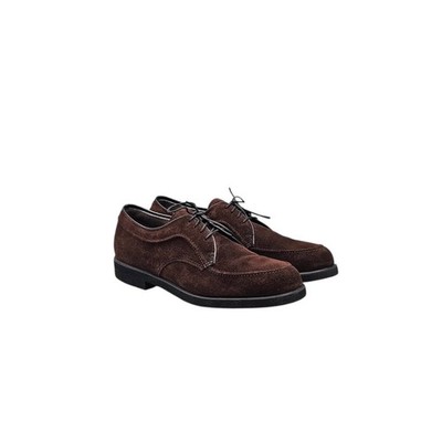 Hush Puppies Mens Size 9.5 M Rare NWOB VTG Brown Velvet Suede Oxford Dress Shoes