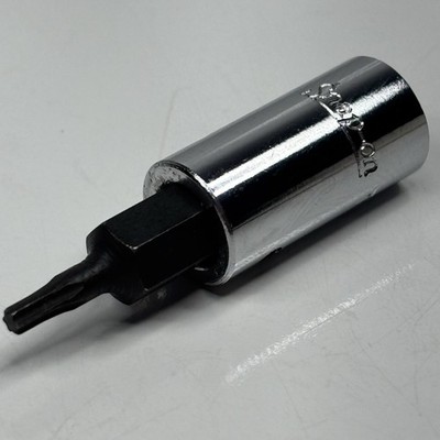 MINT Snap On Tools TTX8 1/4 Dr Torx T8 Standard Bit Socket Driver USA 1986 VTG