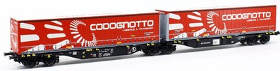 ACME 40393 - Containertragwagen Sggmrss 90, PKP-Cargo, Ep.V-VI 'Codognotto'