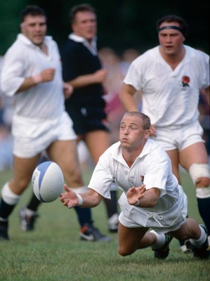 Dewi Morris in action for England 1991 Old Photo