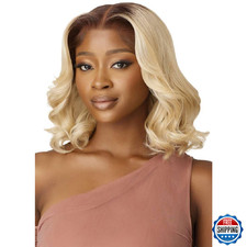 Outre Perfect Hair Line 13X4 Alora Lace Front Wig DRST HONEY BROWN