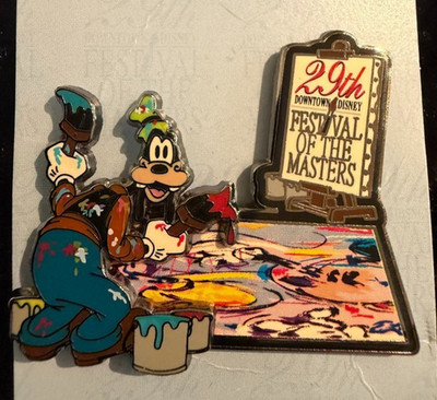Disney Pin WDW Festival of the Masters 2004 Goofy LE 3500