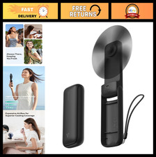 Slim Portable Fan 2 Pack - USB Rechargeable Handheld Mini Fan, 24H Cooling, Batt