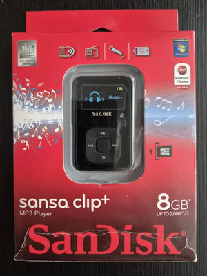 SanDisk Sansa Clip+ MP3 Player 8GB
