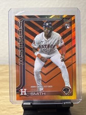 2025 Topps Update Series - Rookie Debut Cam Smith #US45 Holiday Orange &...