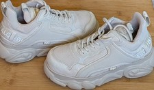 Buffalo Chai vegan platform trainers size 7 in excellent condition 