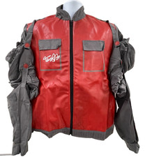Michael J Fox Signed Back to the Future Jacket Marty McFly Auto Beckett Witness