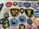Large Lot of Vintage Embroidered Patches Military USA Scout Travel Marlin Misc — photo 8