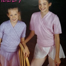 Vintage Knitting Pattern~ Fabulous Ballet Dance Cardigans 56-81cm Dk ~ 376