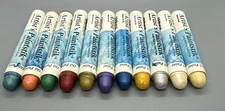 Shiva Artist's Paintstik Iridescent Vtg Solid Paint Stick Set Of 11