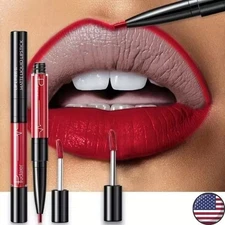 Ultra-Precise Waterproof Lip Liner - Lip Liners with High Pigment, Smooth, Sweat