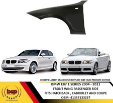 BMW E87 1 SERIES E87 2004 - 2011 FRONT WING PASSENGER SIDE LEFT NEARSIDE N/S