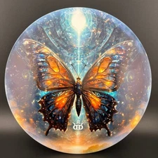 Dynamic Discs Fuzion Escape - DyeMax - All Knowing Butterfly