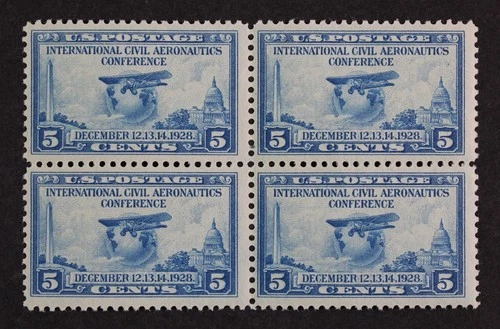 CKStamps: US Stamps Collection Scott#650 Block Mint NH OG