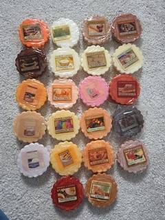 22 X Yankee Candle FOODIE Wax Melts Bundle Job Lot. Rare And Retired.