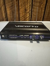 VocoPro UHF Dual Channel Wireless Microphone System Model UHF-3200 Only