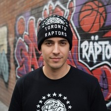  TORONTO RAPTORS Winter Beanies by Mitchell  Ness