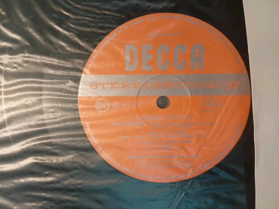 Decca – 12 Sonates Opus 5 (Opera Quinta) – Coffret 3 LP – Rare édition stéréo - Photo 3/4