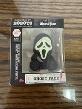 Scream Handmade by Robots 1.75 Inch Micro Vinyl Figure | Ghost Face GITD
