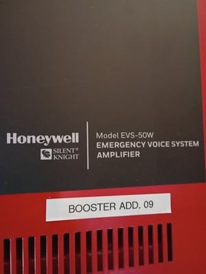 Honeywell Silent Knight EVS-50W Emergency Voice System Amplifier