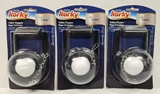 Brand New LaVelle Korky Toilet Flapper LOT of 3 Fits Older Crane Models Hardware
