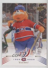 2008-09 Upper Deck Montreal Canadiens Centennial Set Youppi ! #163 b8c