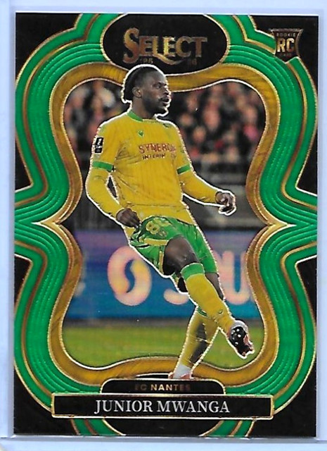 2025-26 Panini Select Junior MWANGA Mezzanine RC Green PRIZM Rookie #5/5