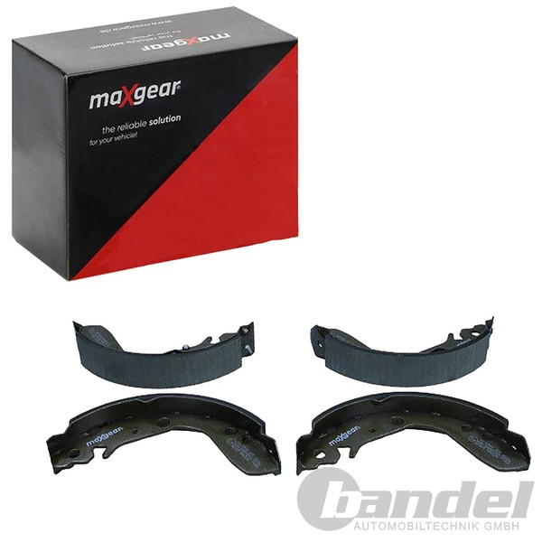 Maxgear Bremsbacken Satz 180Mm Hinten Passend FüR Honda City Jazz Trommelbremse-image