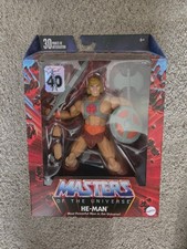 MOTU MASTERVERSE HE-MAN 40th Anniversary Excellent Condition Mint In BOX