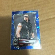 2025 Topps WWE Chrome Sapphire Edition The Miz #141 Blue 
