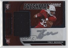 2024 Panini Totally Certified Mirror Red 15/100 Trey Benson #FFS-TBN Auto 13ab